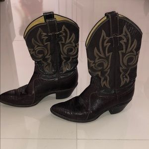 Vintage Justin Cowgirl Boots